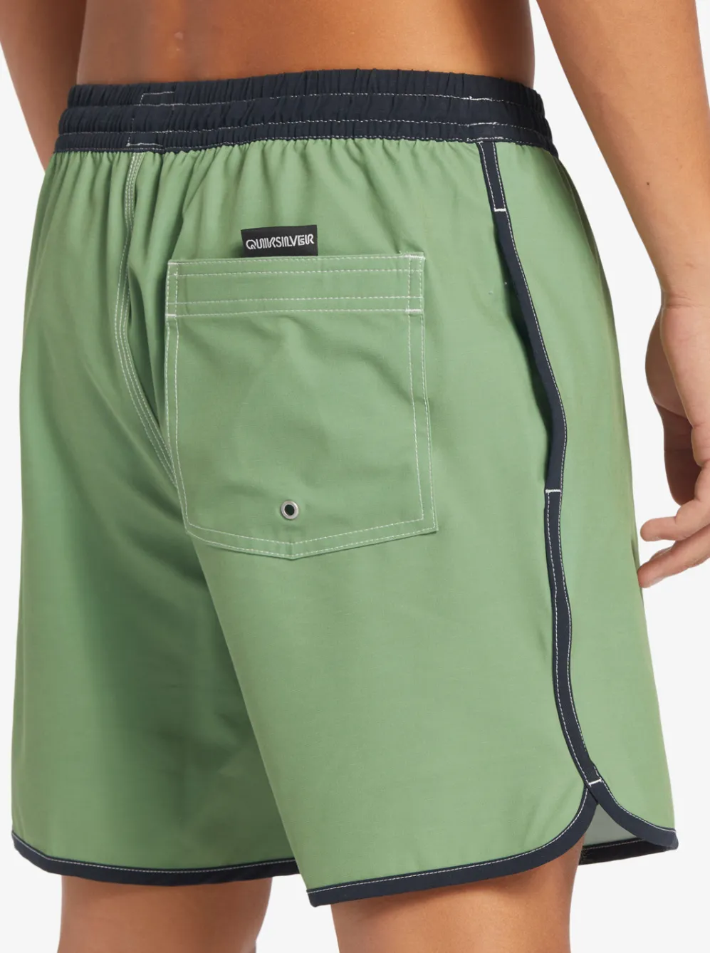 Quiksilver Boardshorts|Original Scallop 17" Volleys Dill