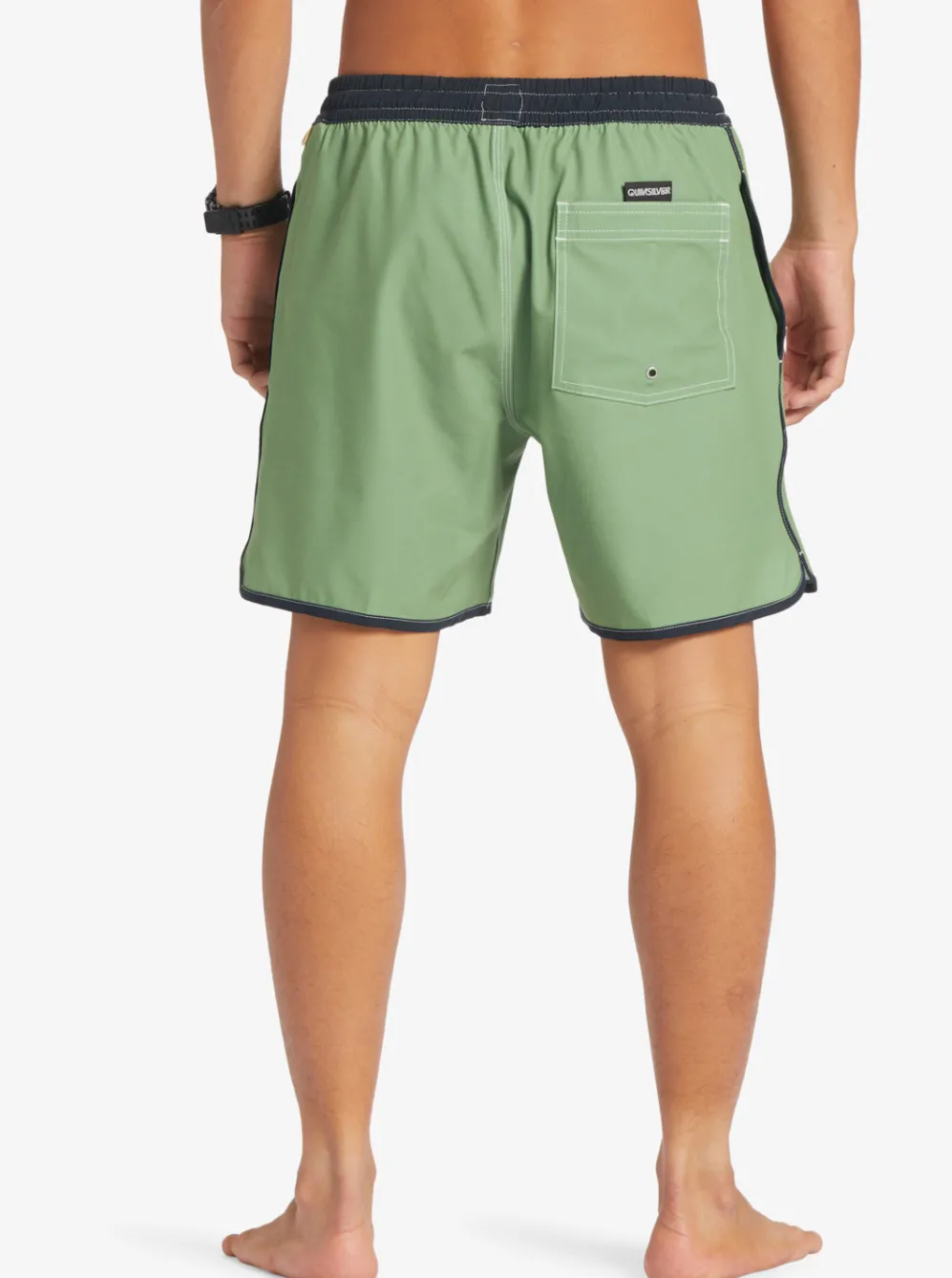 Quiksilver Boardshorts|Original Scallop 17" Volleys Dill