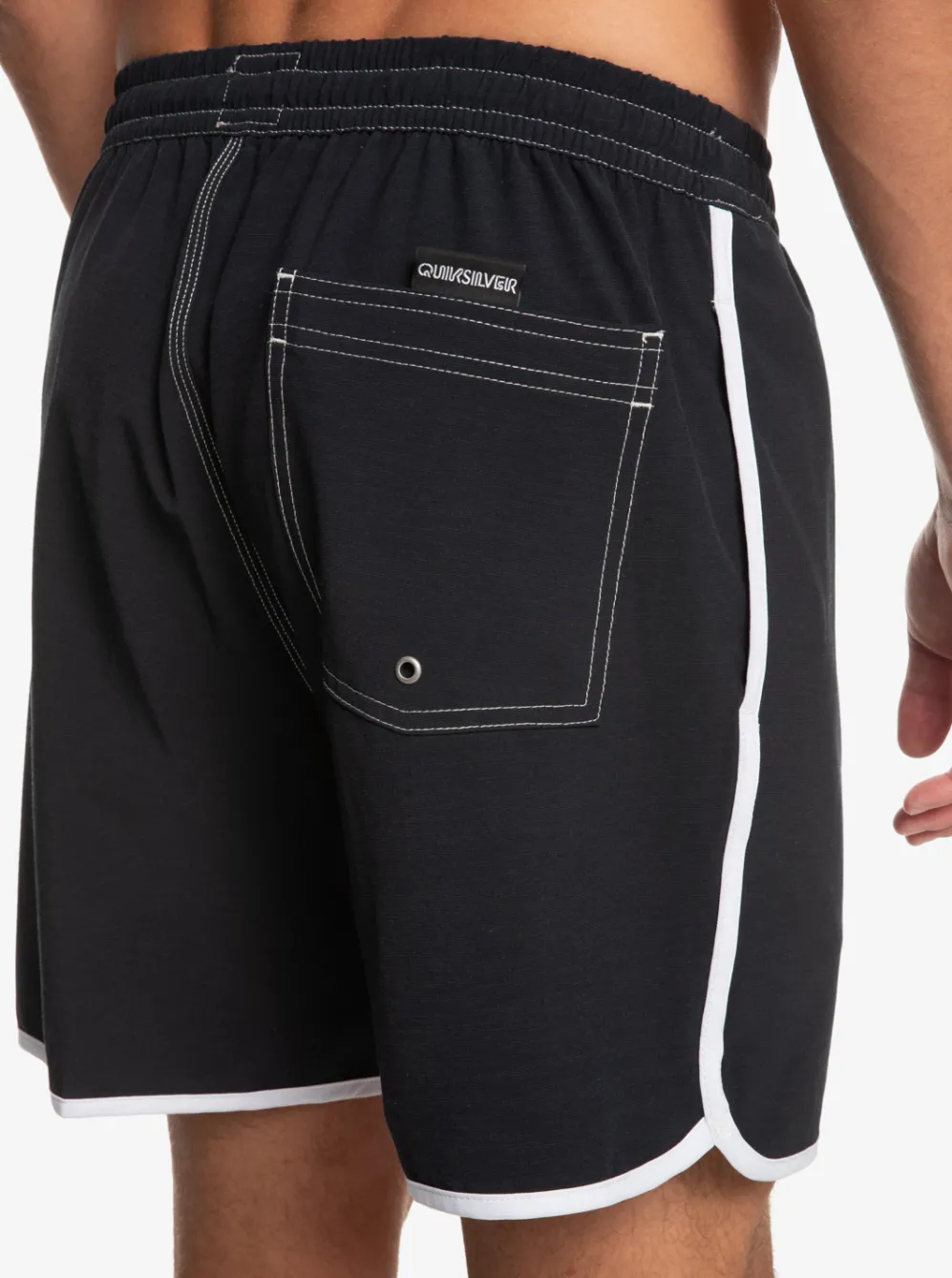 Quiksilver Boardshorts|Original Scallop 17" Volleys Black