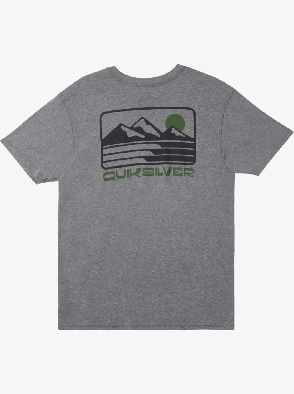Quiksilver Tees|Outer Island Mod T-Shirt Medium Grey Heather