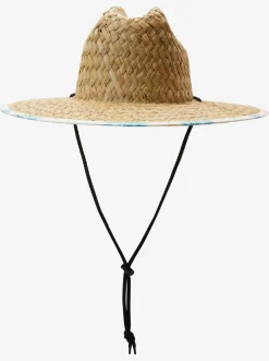 Quiksilver Hats|Outsider Straw Lifeguard Hat Birch
