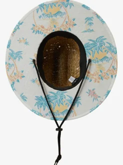 Quiksilver Hats|Outsider Straw Lifeguard Hat Birch