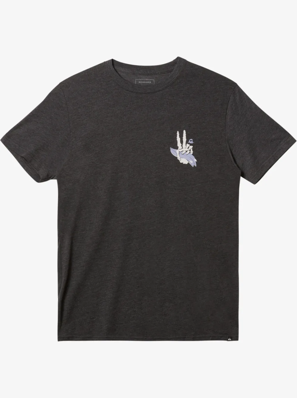 Quiksilver Tees|Peace Out T-Shirt Charcoal Heather