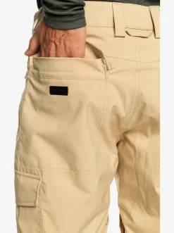 Quiksilver Snow Pants|Porter Insulated Snow Pants Pale Khaki