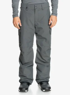 Quiksilver Snow Pants|Porter Insulated Snow Pants Iron Gate