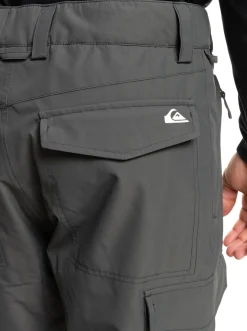 Quiksilver Snow Pants|Porter Insulated Snow Pants Iron Gate