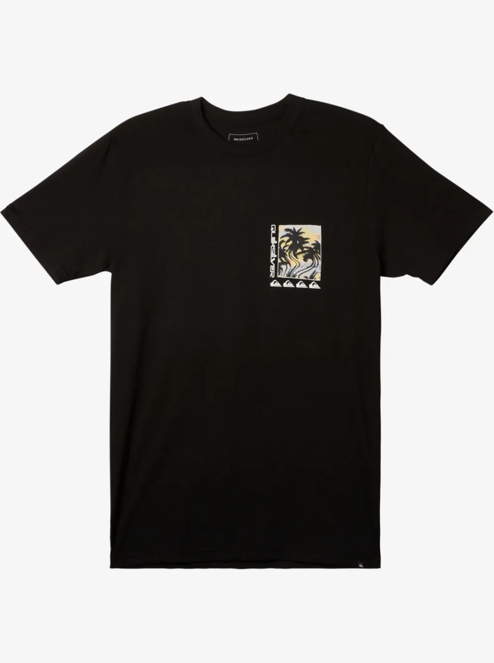 Quiksilver Tees|Poster T-Shirt Black