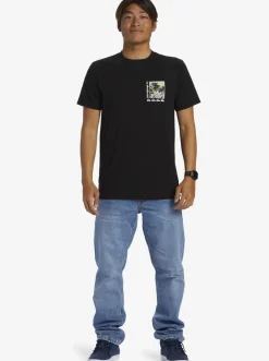 Quiksilver Tees|Poster T-Shirt Black
