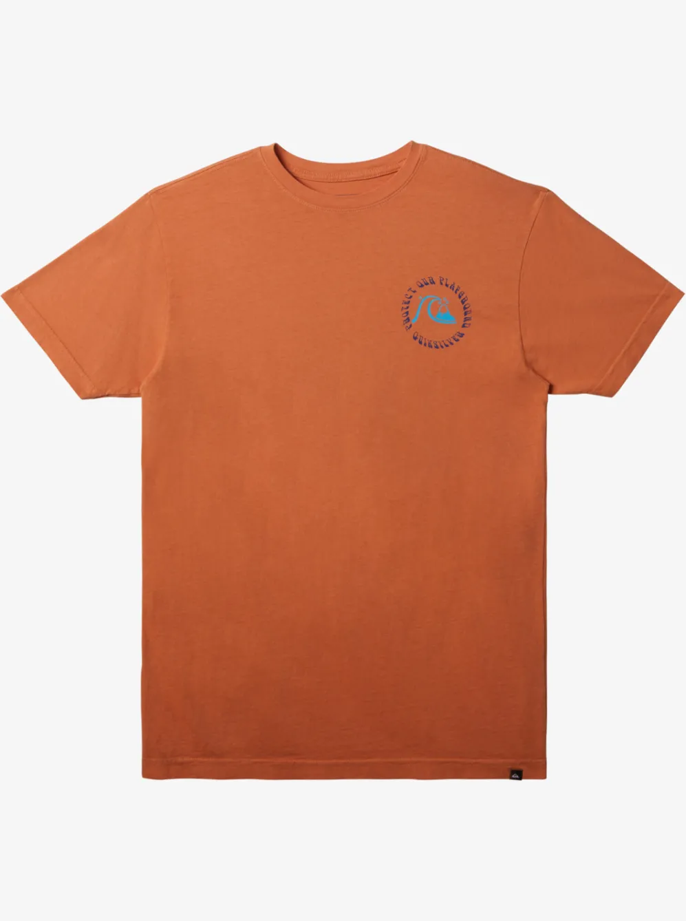 Quiksilver Tees|Protect Our Playground T-Shirt Copper Tan