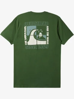 Quiksilver Tees|Quik Blocks T-Shirt Greener Pastures