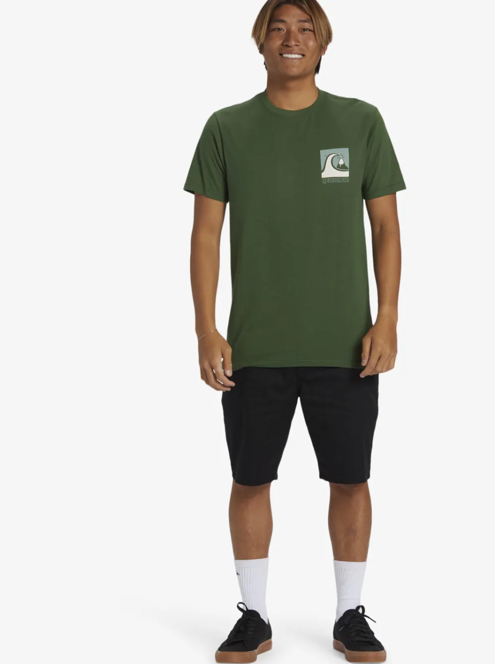 Quiksilver Tees|Quik Blocks T-Shirt Greener Pastures