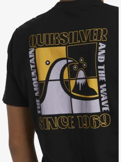 Quiksilver Tees|Quik Blocks T-Shirt Black