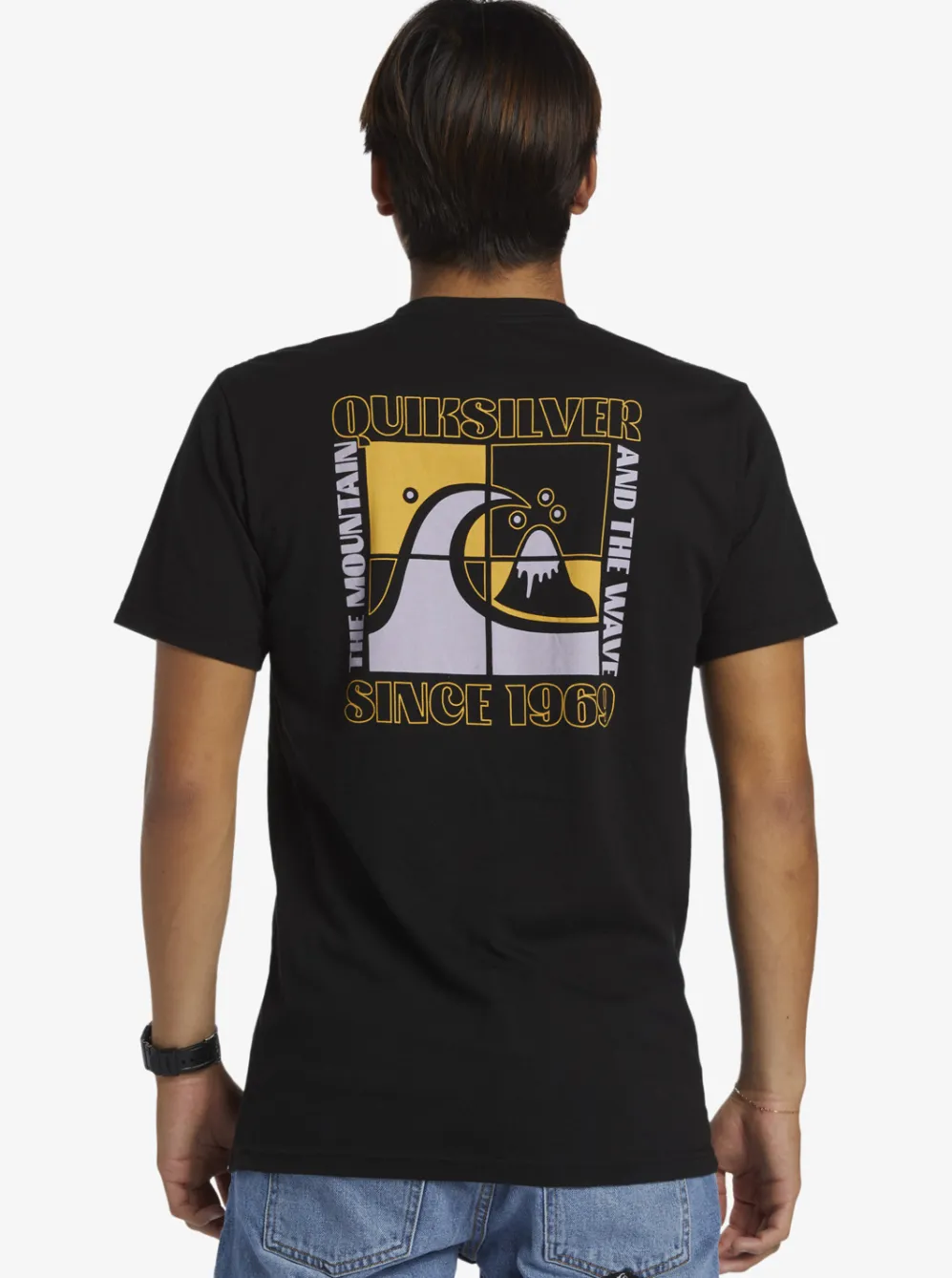 Quiksilver Tees|Quik Blocks T-Shirt Black
