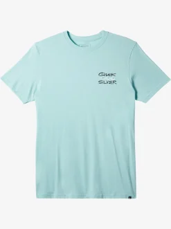 Quiksilver Tees|Quik Frame T-Shirt Pastel Turquoise