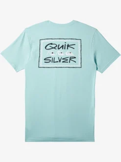 Quiksilver Tees|Quik Frame T-Shirt Pastel Turquoise