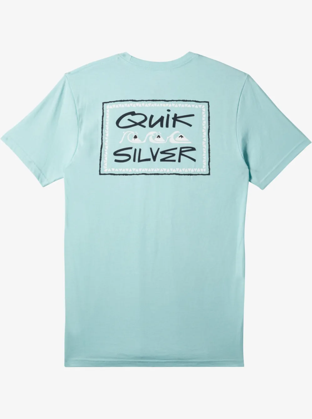 Quiksilver Tees|Quik Frame T-Shirt Pastel Turquoise