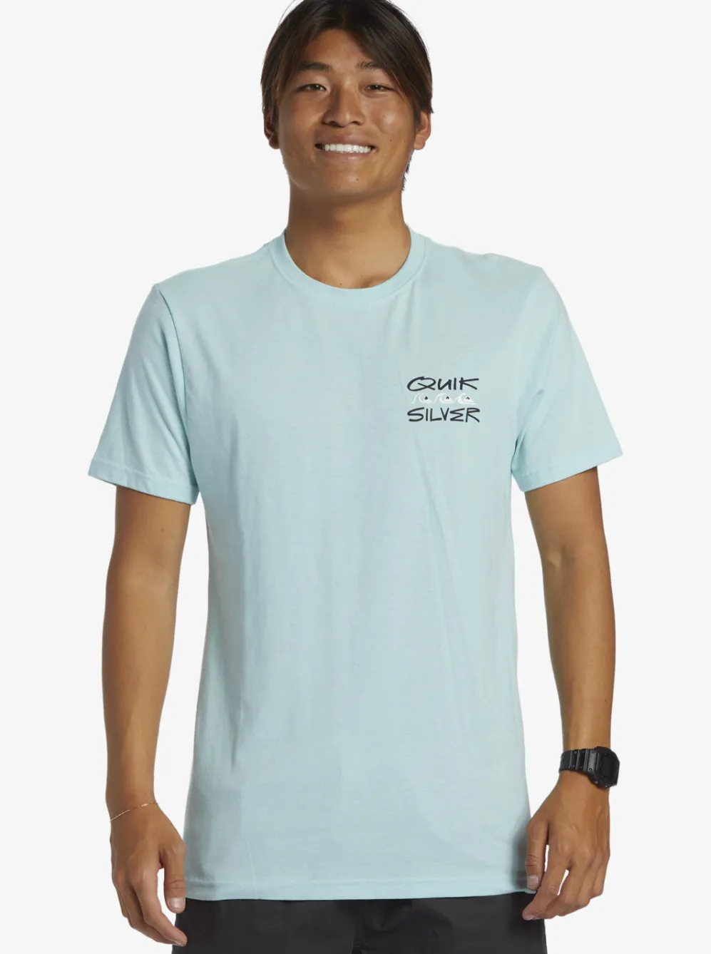 Quiksilver Tees|Quik Frame T-Shirt Pastel Turquoise