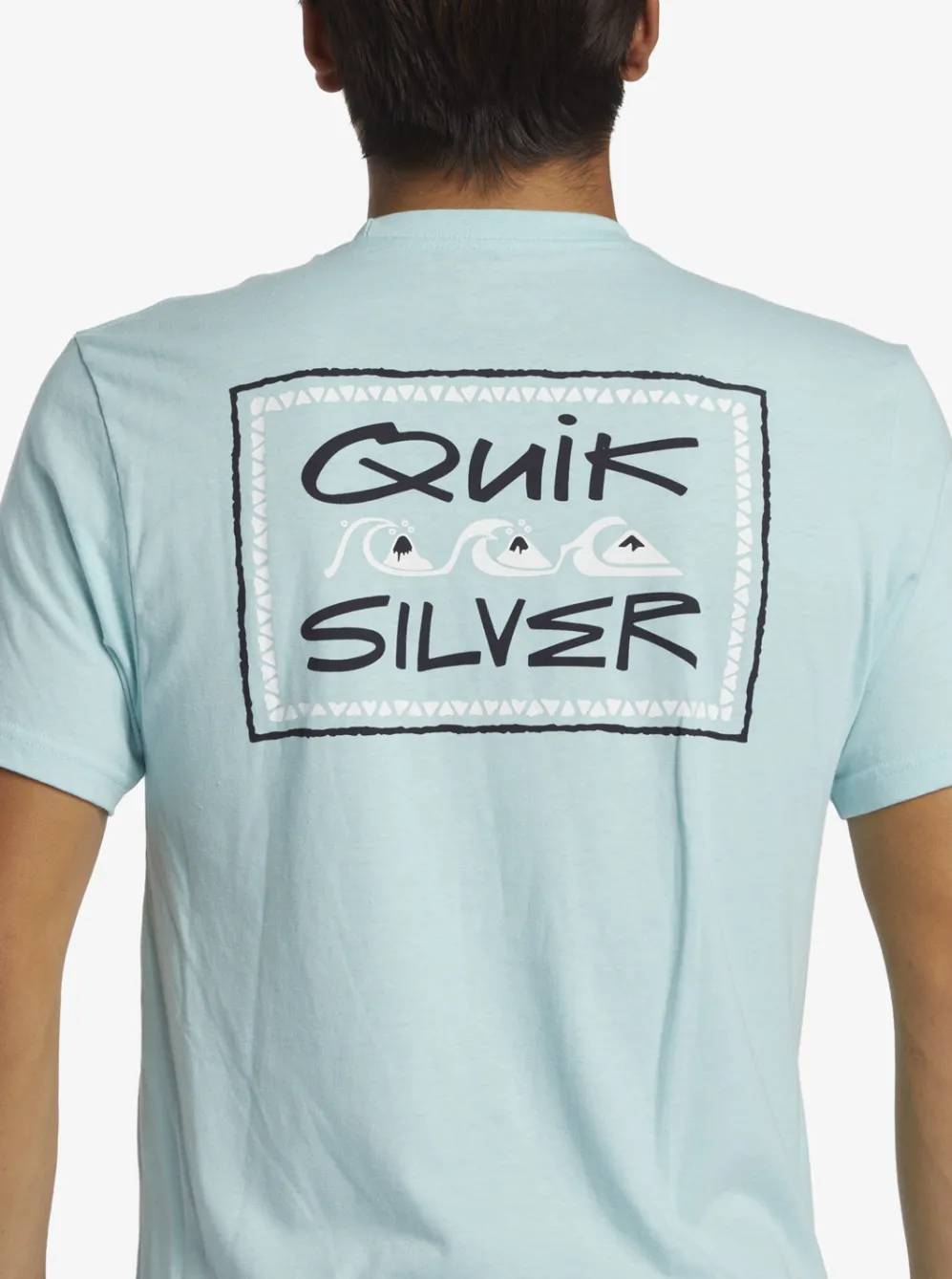 Quiksilver Tees|Quik Frame T-Shirt Pastel Turquoise