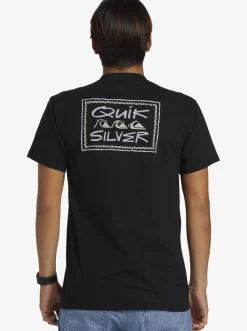 Quiksilver Tees|Quik Frame T-Shirt Black