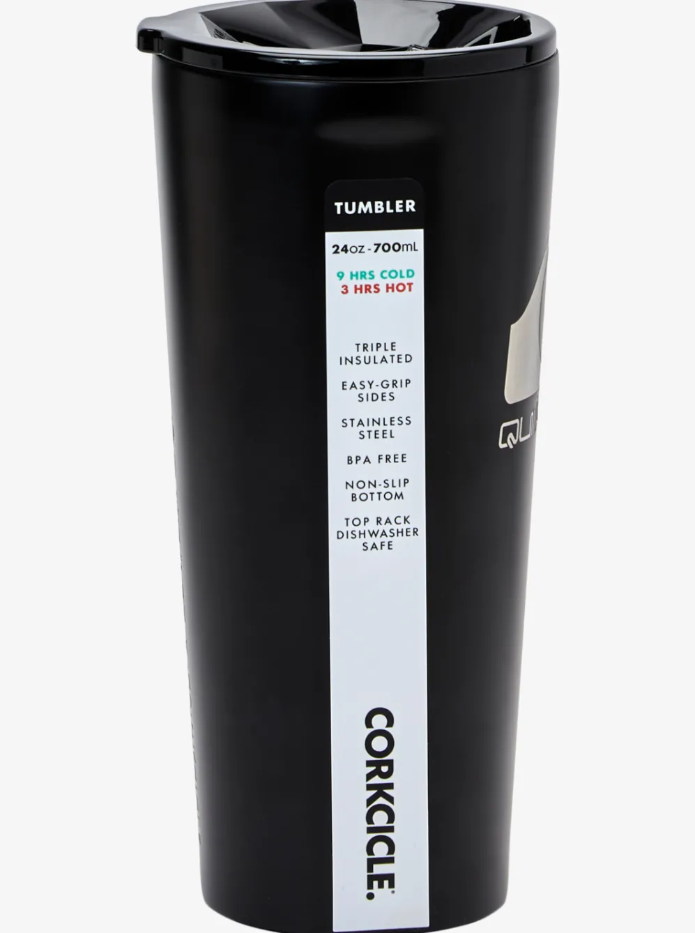 Quiksilver Water Bottles| X Corkcicle Classic Tumbler Black