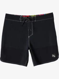 Quiksilver Boardshorts| X Saturdays Nyc Highline Scallop 18" Boardshorts Black