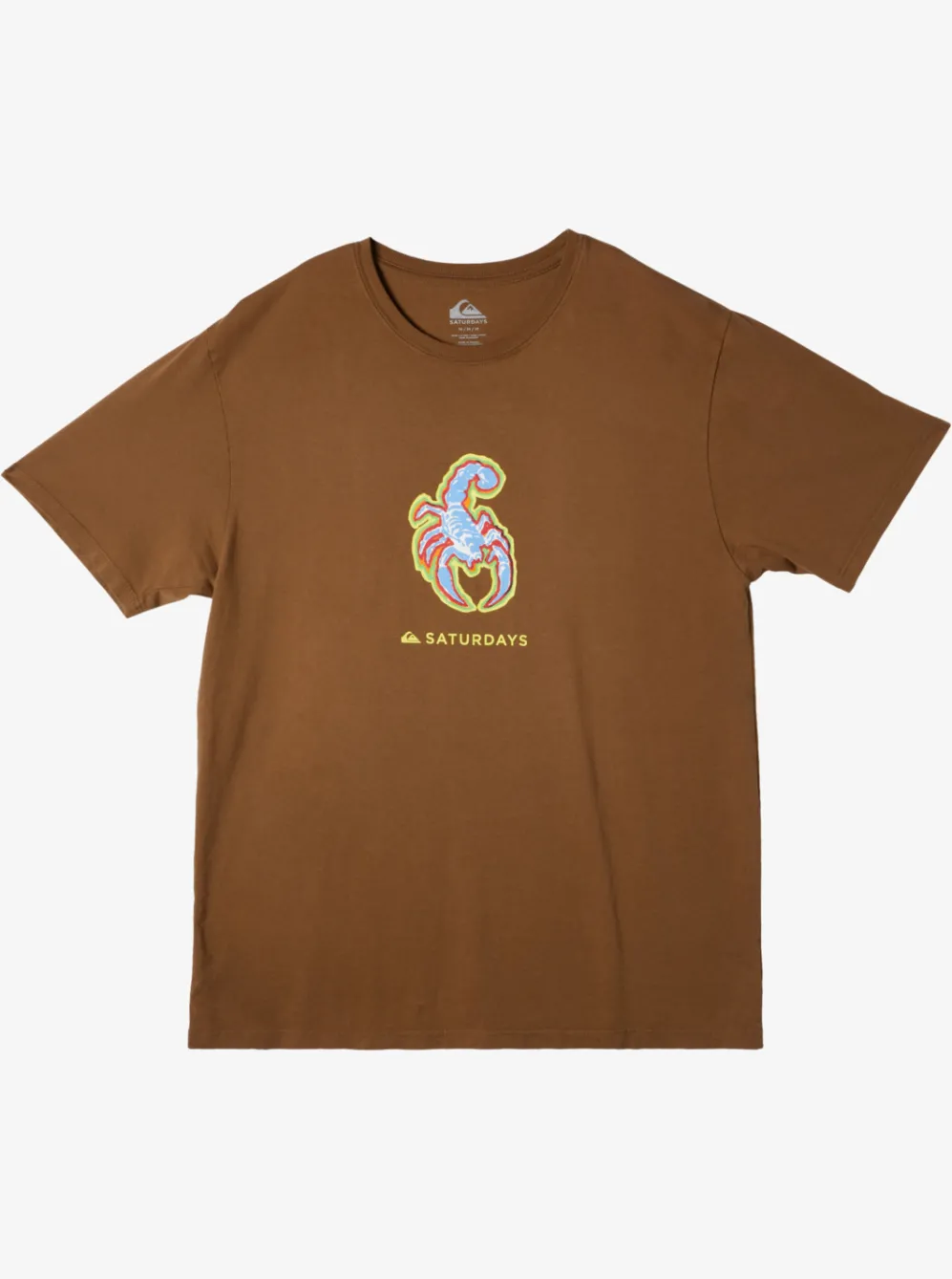 Quiksilver Tees| X Saturdays Nyc Graphic T-Shirt Sepia