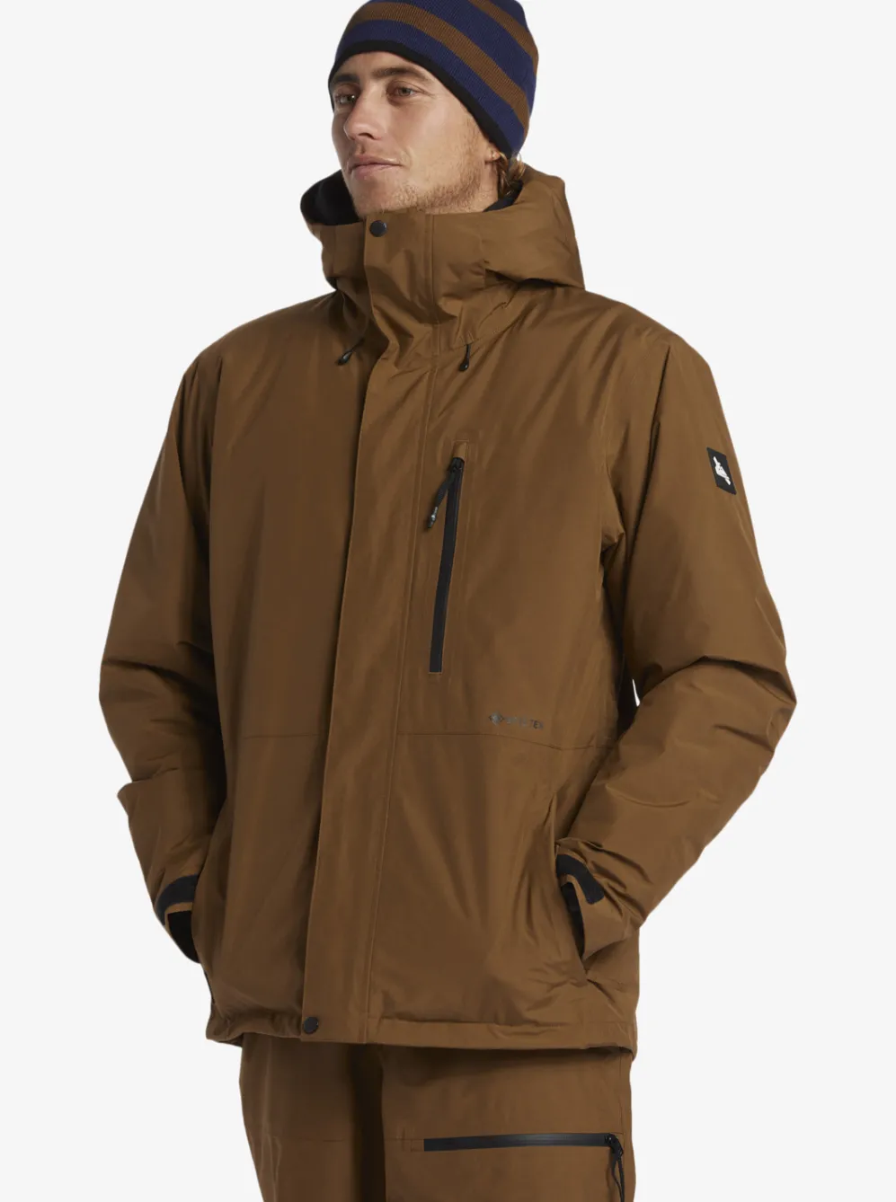 Quiksilver Snow Jackets| X Saturdays Nyc Technical Snow Jacket Sepia