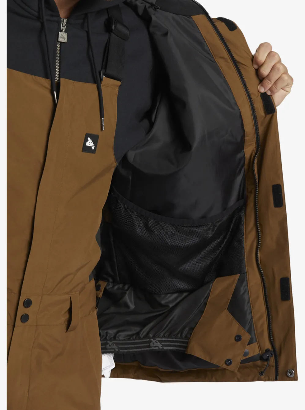 Quiksilver Snow Jackets| X Saturdays Nyc Technical Snow Jacket Sepia