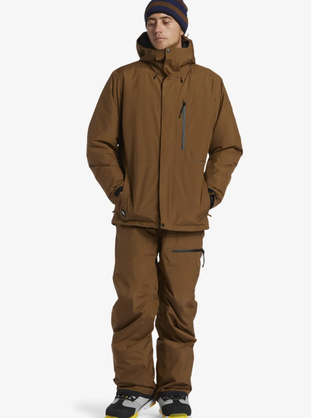 Quiksilver Snow Jackets| X Saturdays Nyc Technical Snow Jacket Sepia
