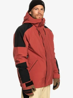 Quiksilver Snow Jackets|Radicalo Technical Snow Jacket Marsala