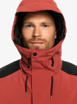 Quiksilver Snow Jackets|Radicalo Technical Snow Jacket Marsala