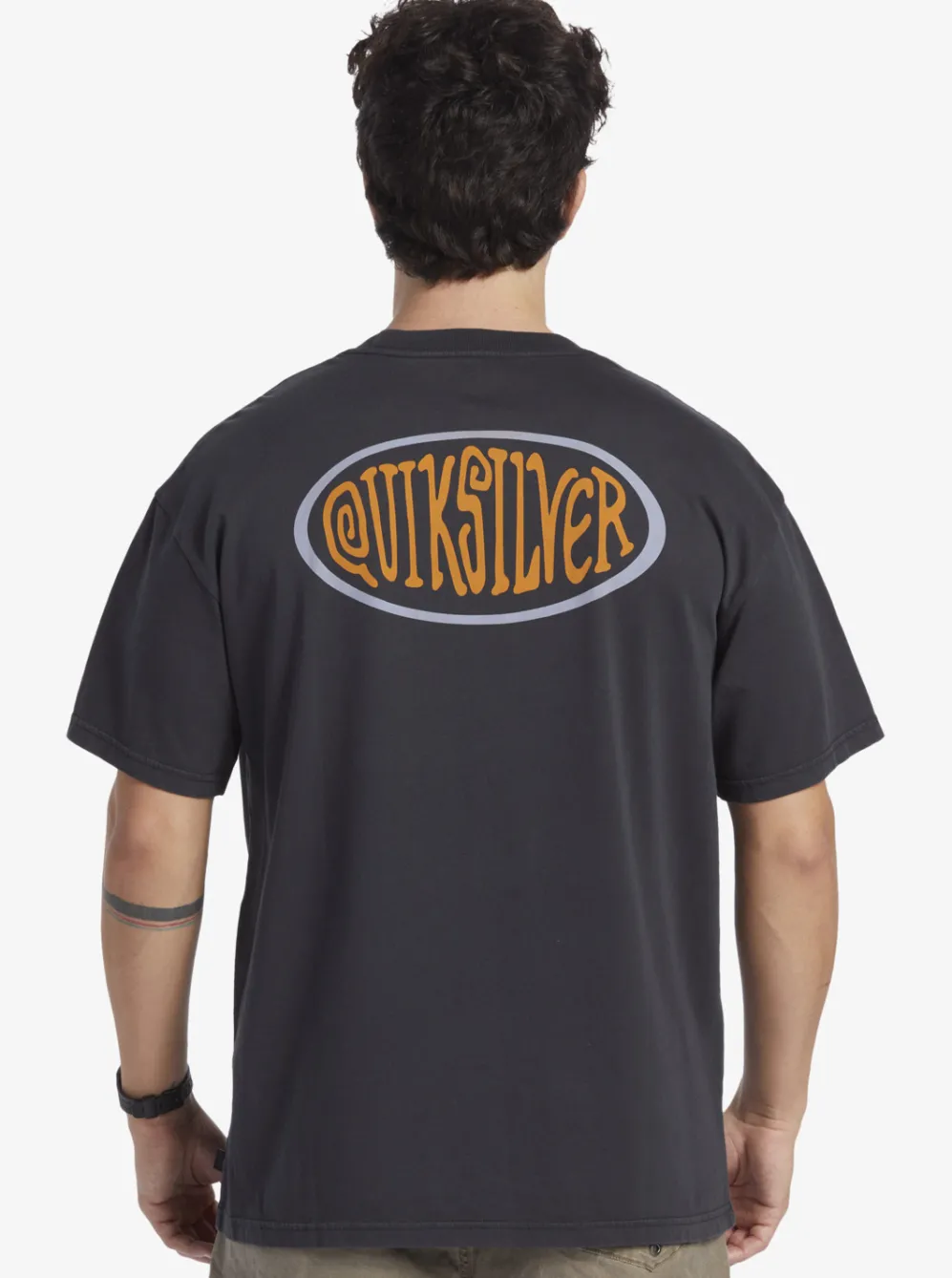 Quiksilver Tees|Real Surfin T-Shirt Black