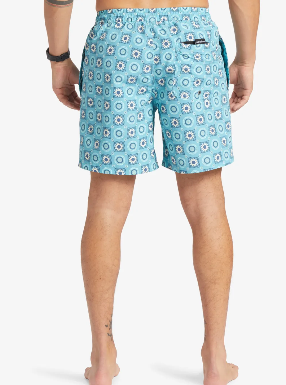Quiksilver Boardshorts|Re-Mix 17" Volleys Pastel Turquoise