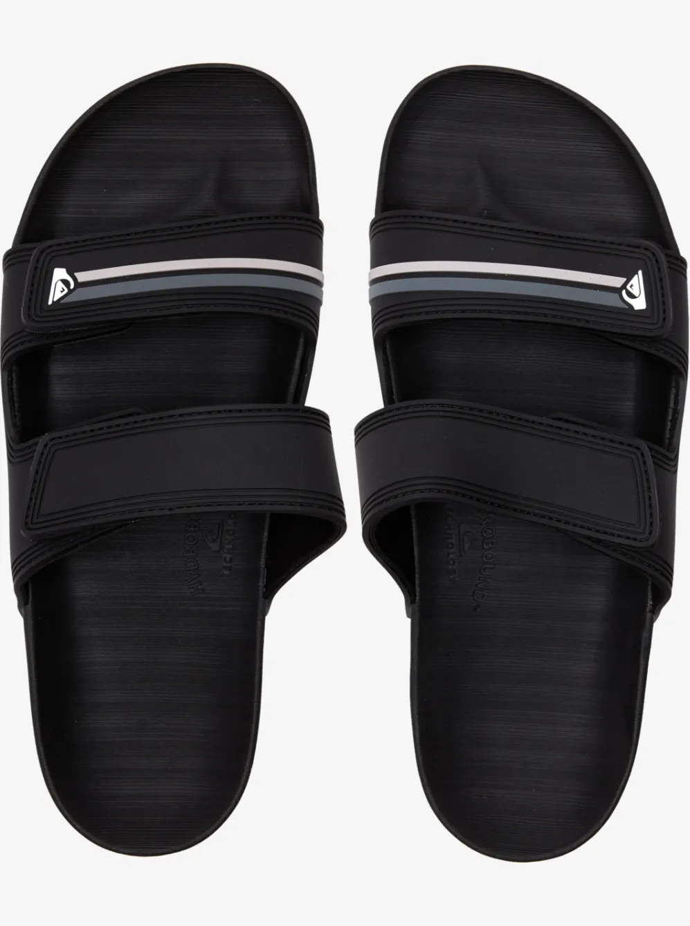 Quiksilver Sandals|Rivi Double Adjust Sandals Black/Grey/Black