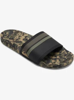 Quiksilver Sandals|Rivi Slides Green 2