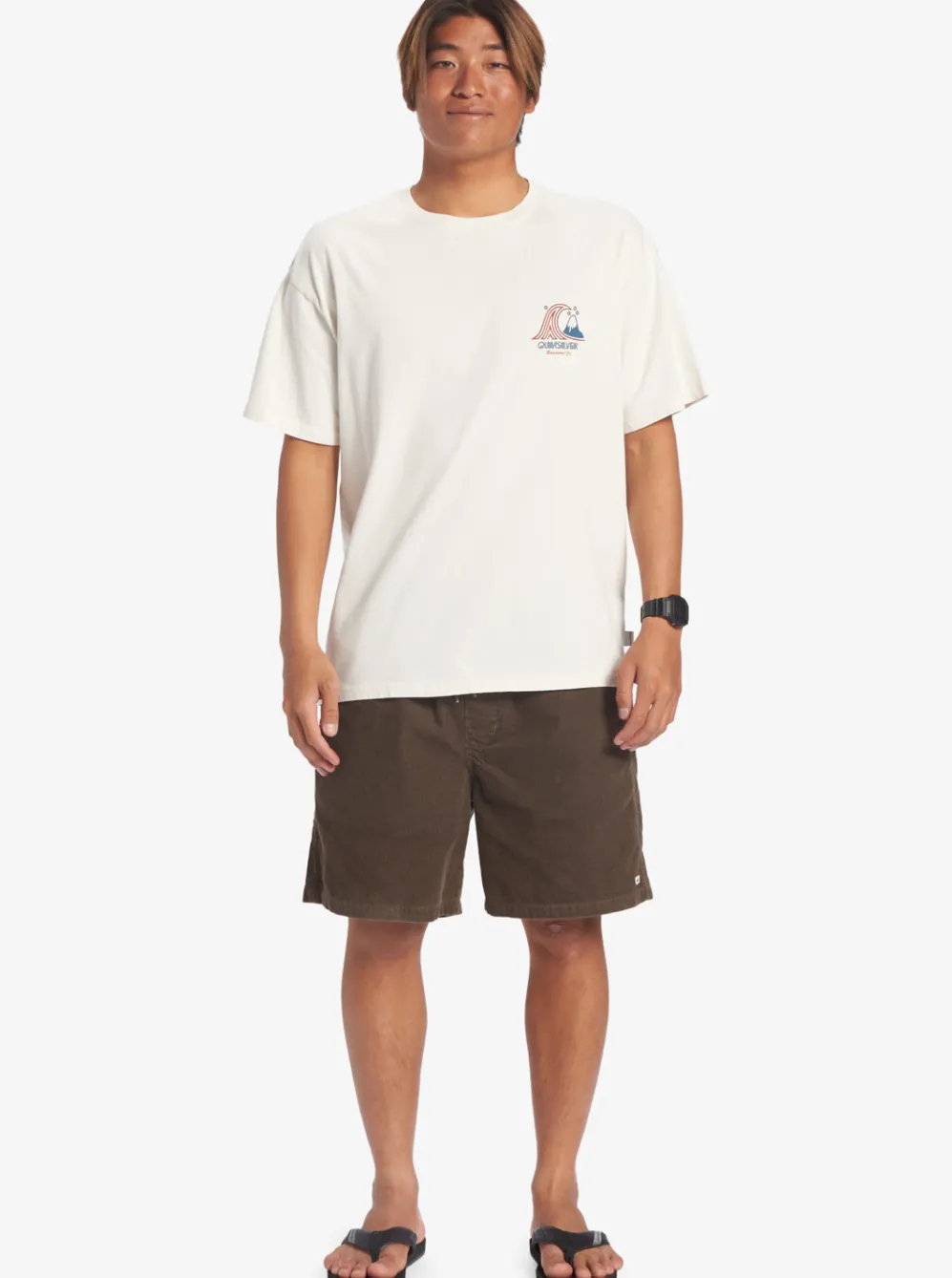 Quiksilver Tees|Roadways Mnd T-Shirt Gardenia