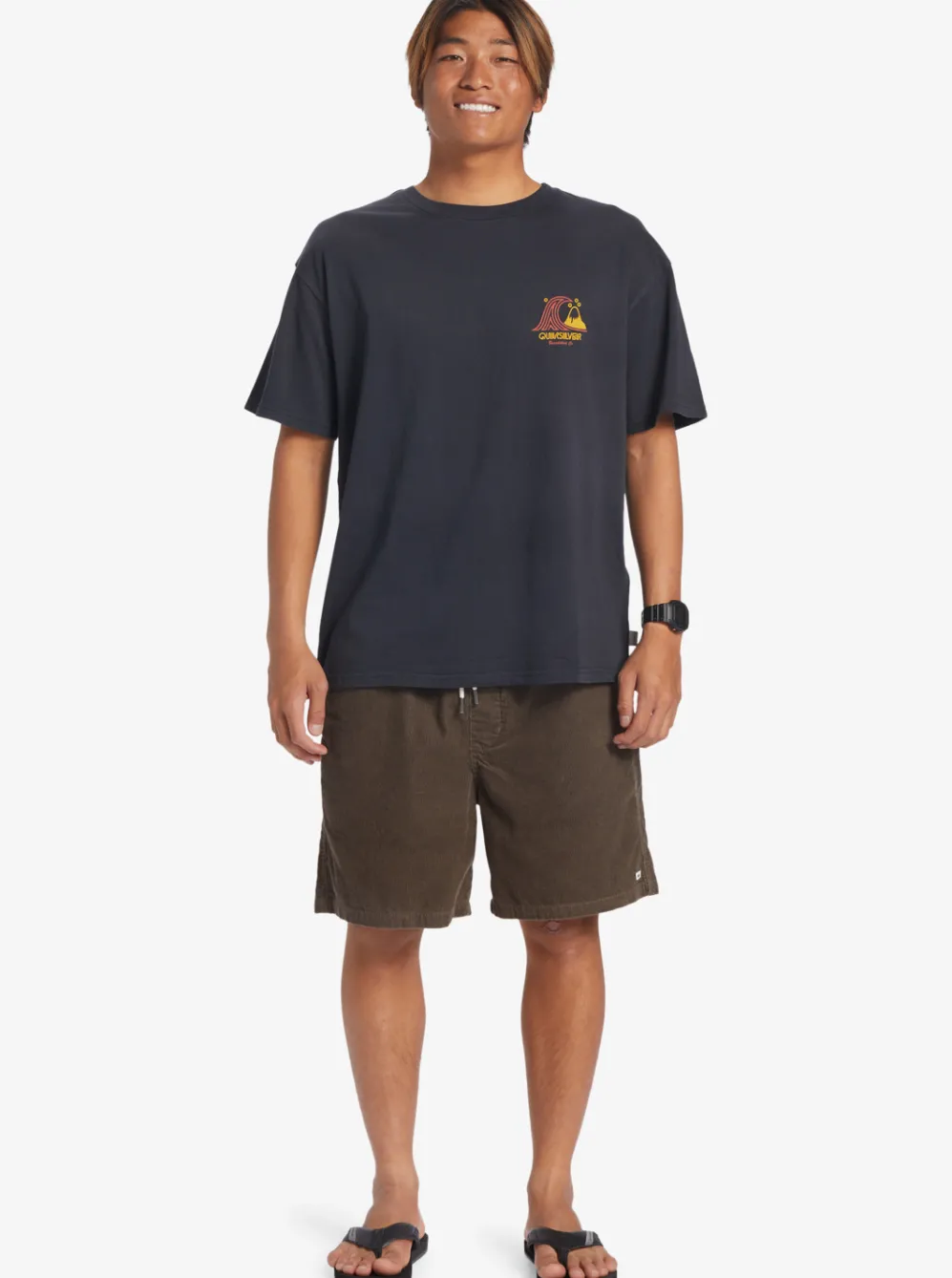 Quiksilver Tees|Roadways Mnd T-Shirt Tarmac