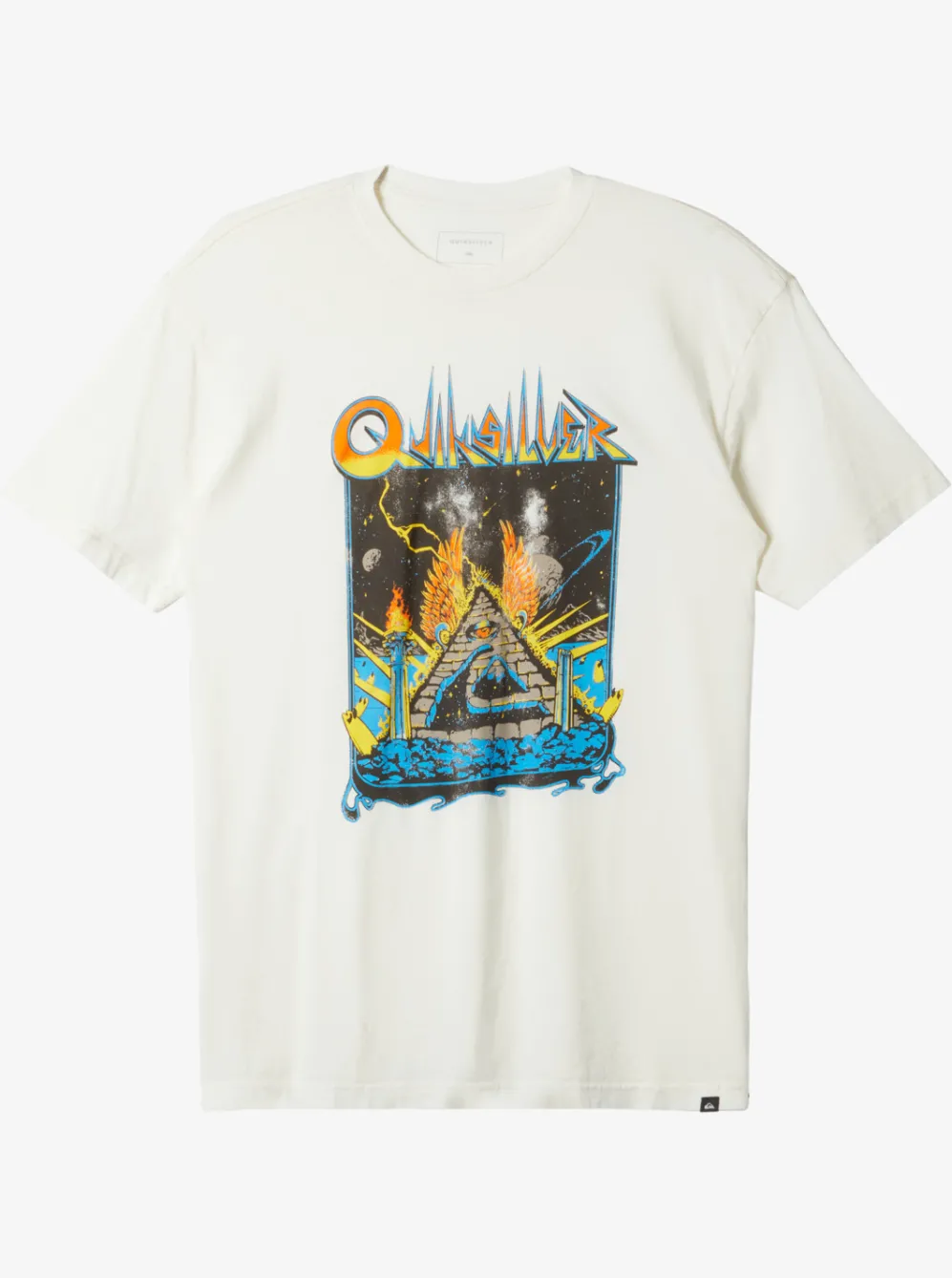Quiksilver Tees|Rockin T-Shirt Antique White