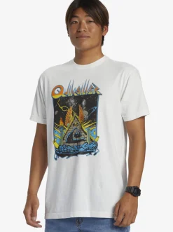 Quiksilver Tees|Rockin T-Shirt Antique White