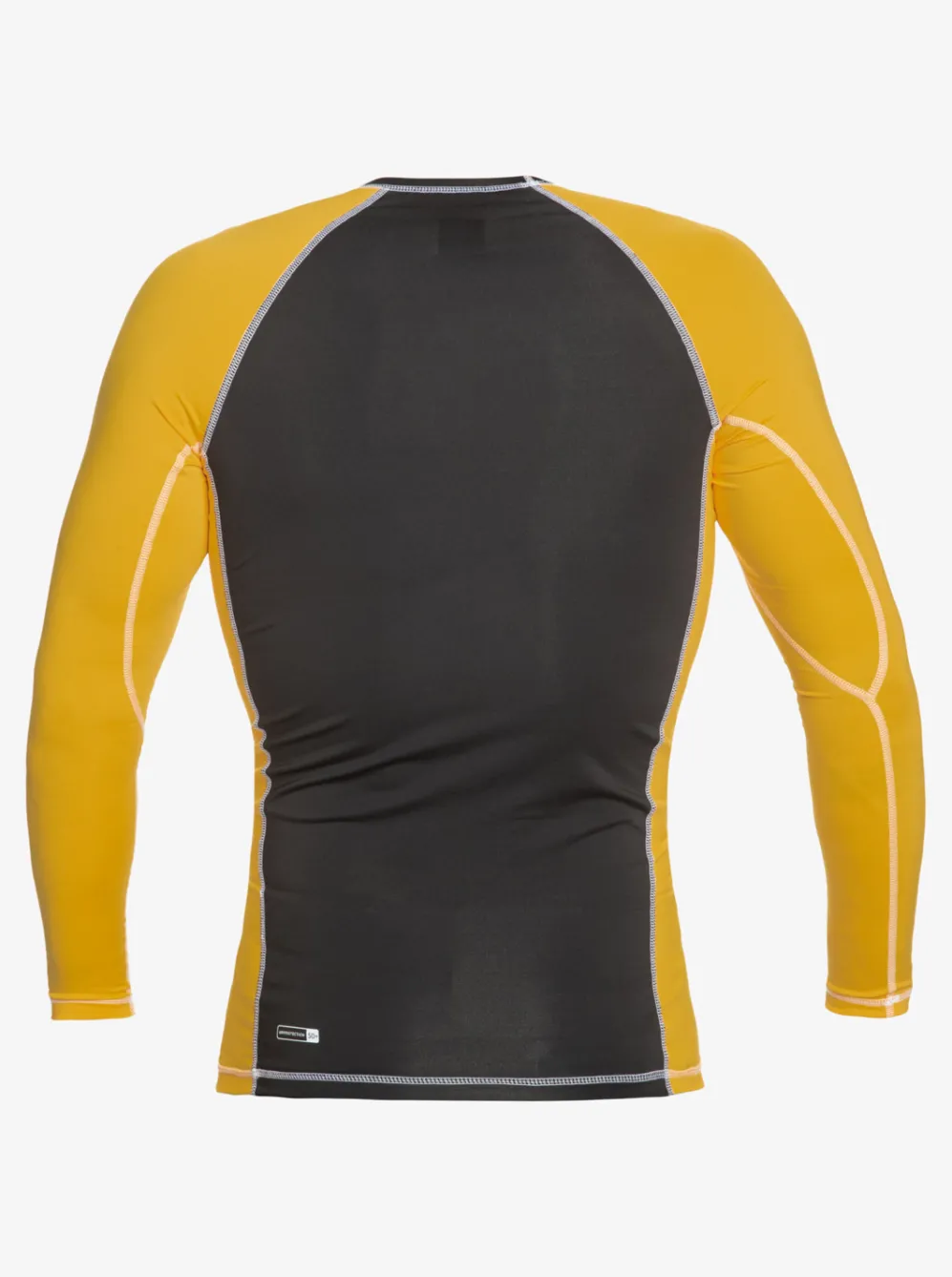 Quiksilver Rashguards|Saturn Protection Long Sleeve Upf 50 Rashguard For Men Yolk Yellow
