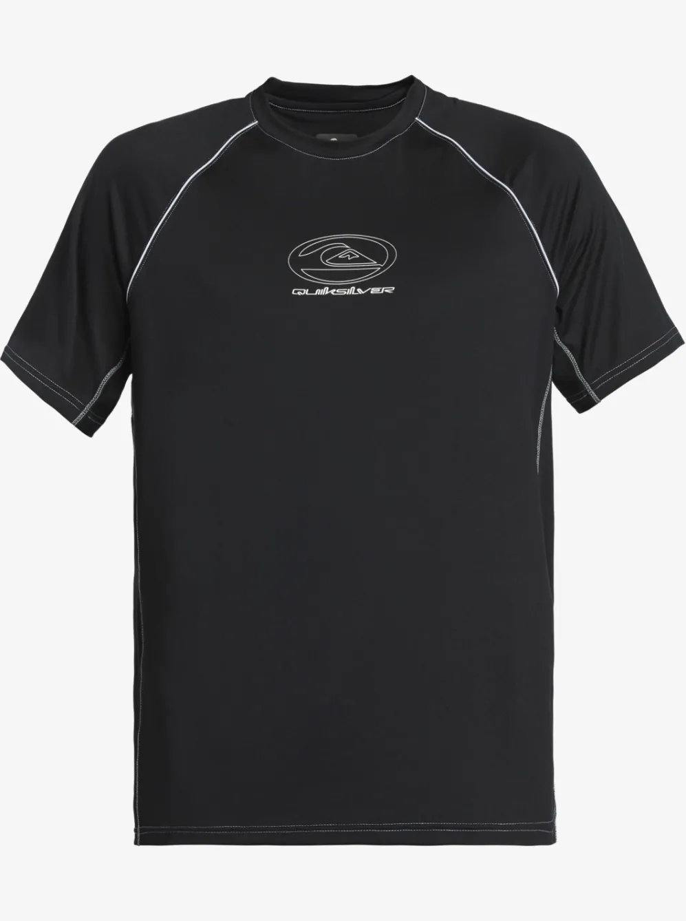 Quiksilver Rashguards|Saturn Surf Tee Short Sleeve Surf Tee Black