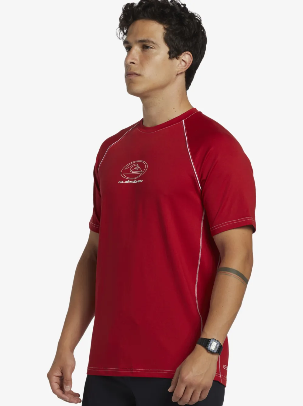 Quiksilver Rashguards|Saturn Surf Tee Short Sleeve Surf Tee Samba