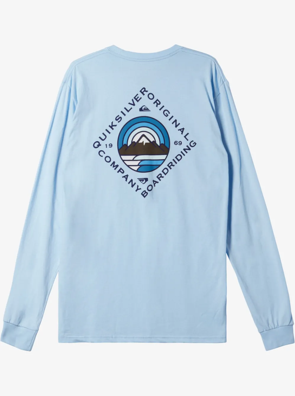 Quiksilver Tees|Scenic View Long Sleeve T-Shirt Clear Sky