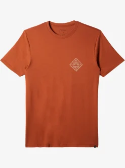 Quiksilver Tees|Scenic View T-Shirt Baked Clay