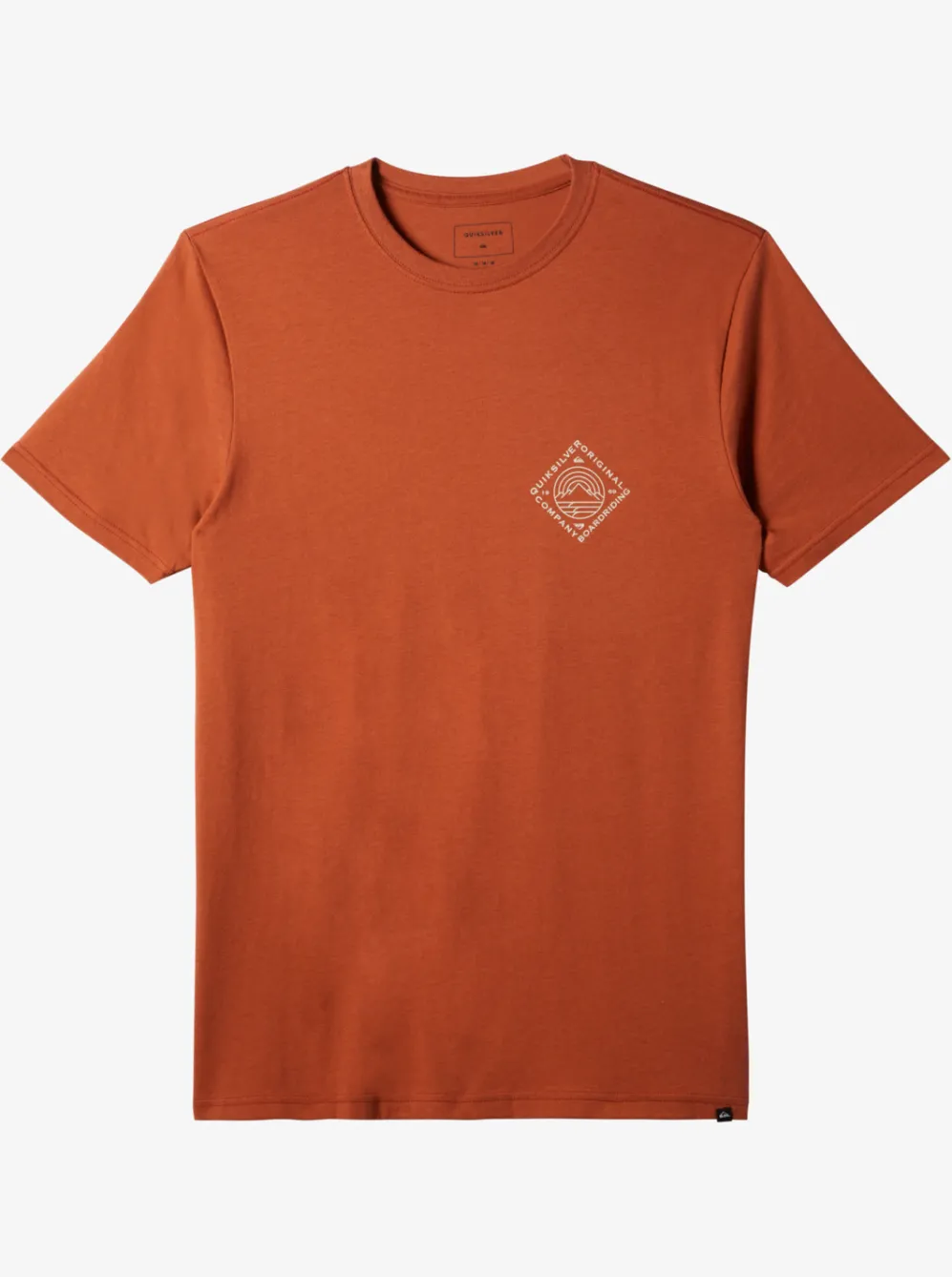 Quiksilver Tees|Scenic View T-Shirt Baked Clay