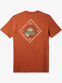 Quiksilver Tees|Scenic View T-Shirt Baked Clay