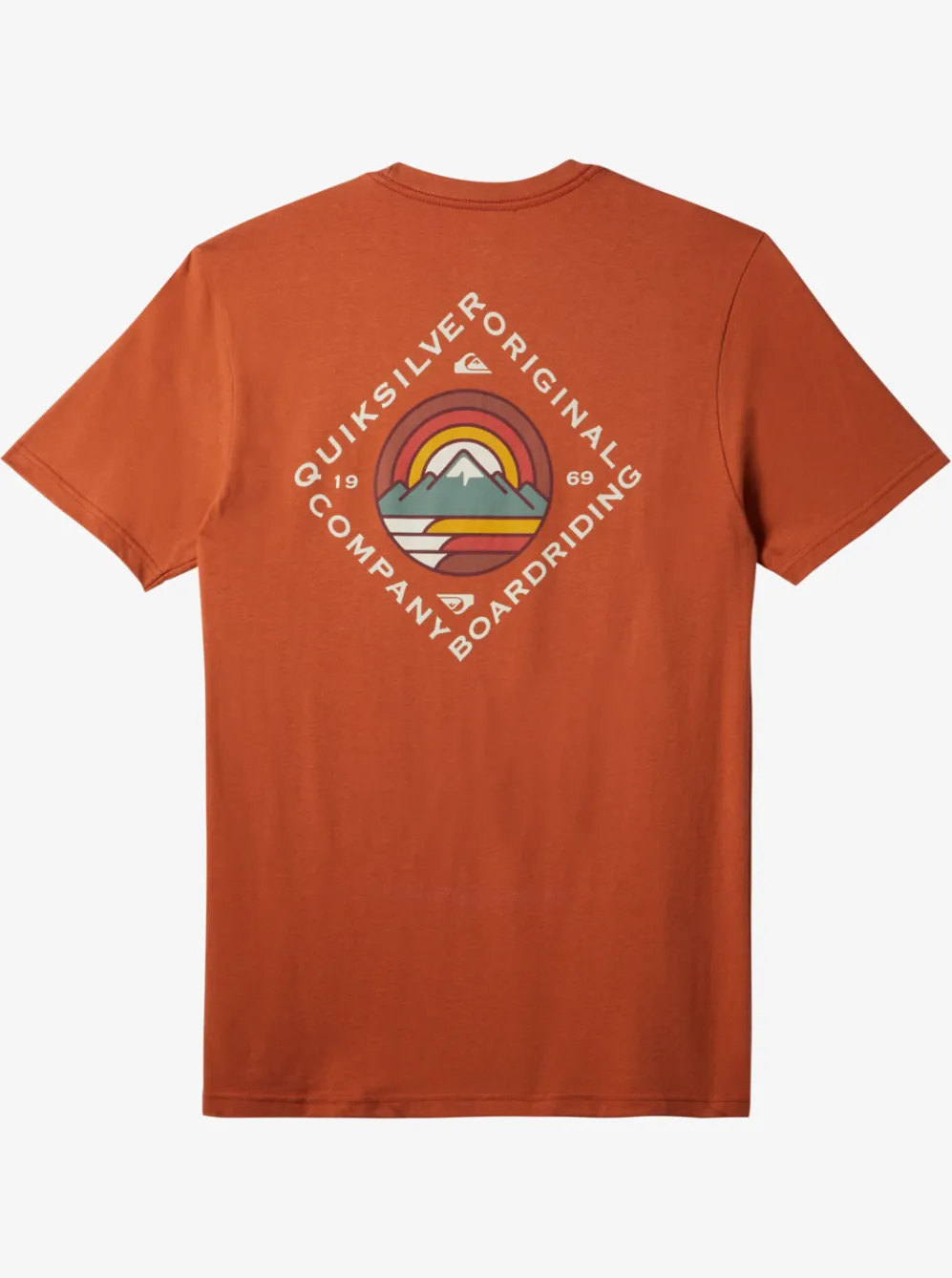 Quiksilver Tees|Scenic View T-Shirt Baked Clay