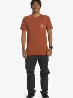 Quiksilver Tees|Scenic View T-Shirt Baked Clay