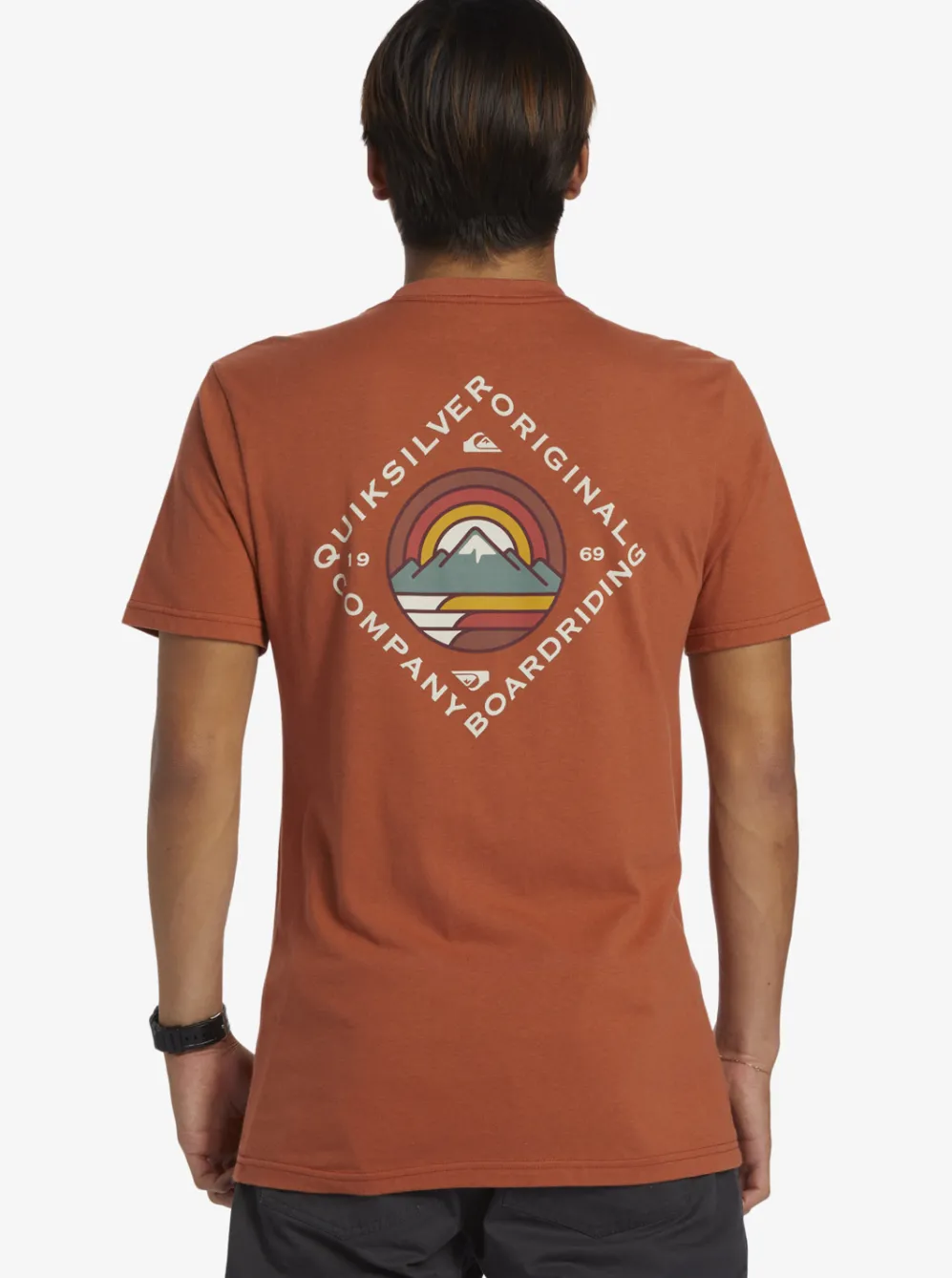 Quiksilver Tees|Scenic View T-Shirt Baked Clay