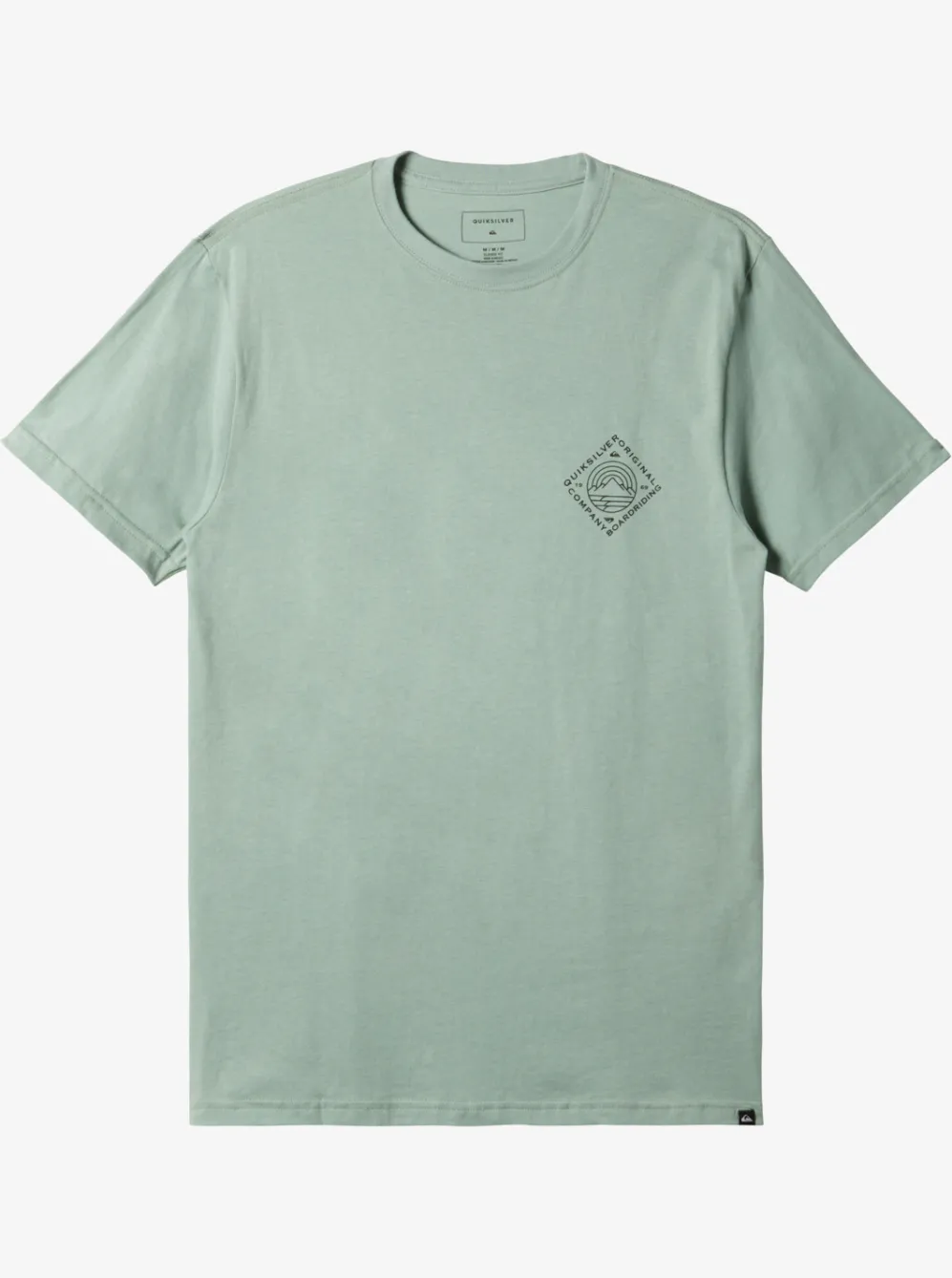 Quiksilver Tees|Scenic View T-Shirt Iceberg Green
